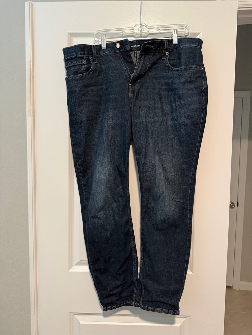 Old Navy Men's Indigo Athletic taper -Leg Jeans 36x30